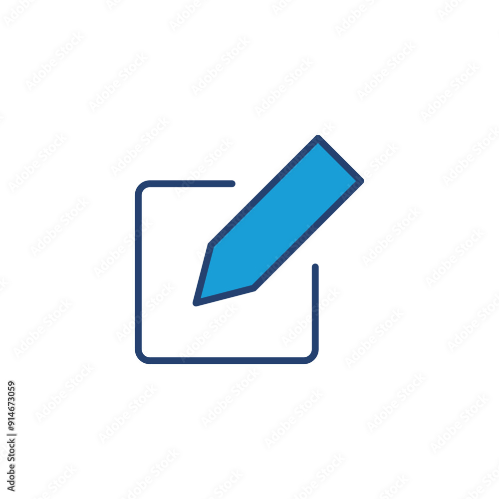 Edit icon vector. edit document icon. edit text icon. pencil. sign up Edit icon vector. edit document icon. edit text icon. pencil. sign up