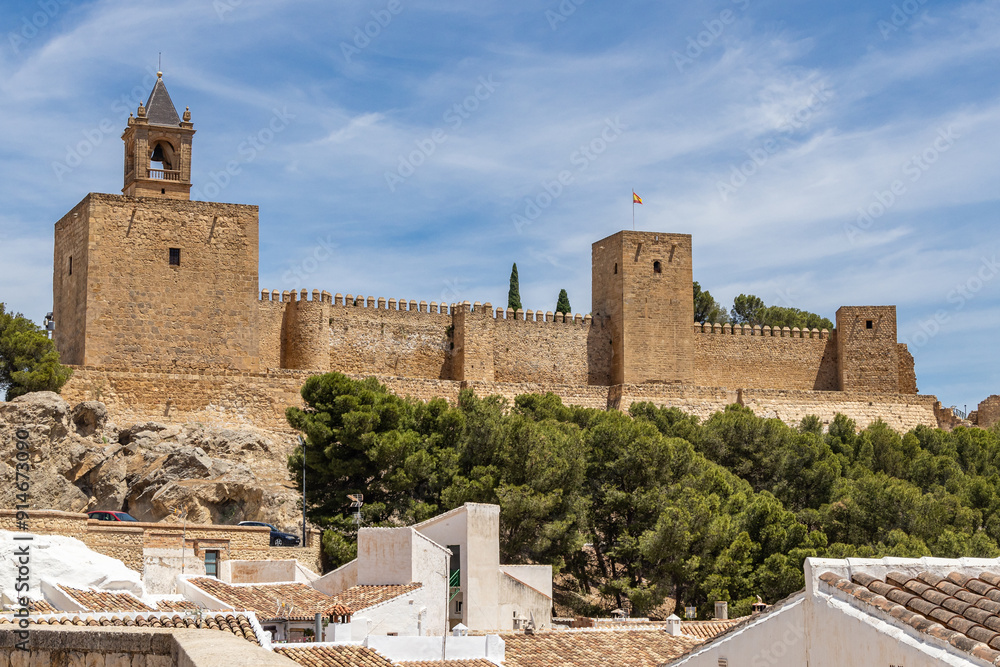 Alcazaba of Antequera, a historic Moorish fortress. Alcazaba of Antequera, a historic Moorish fortress.