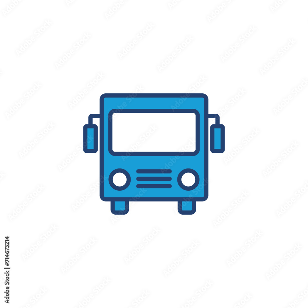 Bus icon vector. bus vector icon Bus icon vector. bus vector icon