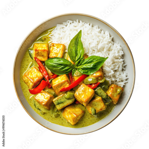 A Plate of Thai Green Curry...