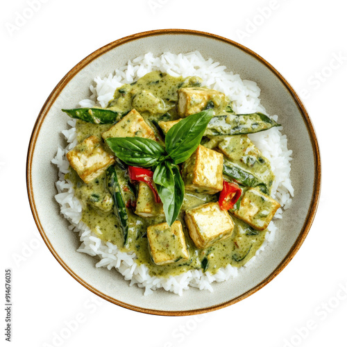 A Plate of Thai Green Curry...