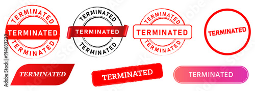 terminated discontinued contract stamp collection design job canceled