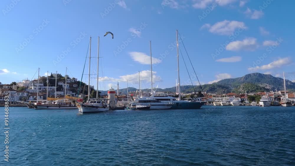 Yacht Trip Along The Coast Of Marmaris, Turkey Yacht Trip Along The Coast Of Marmaris, Turkey
