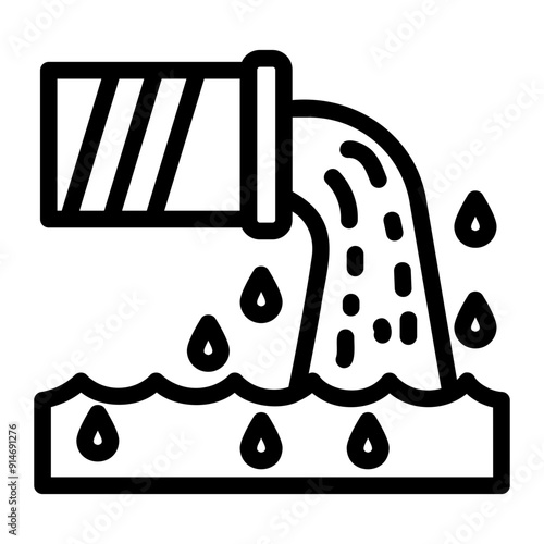 water Line Icon