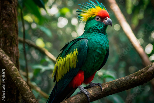 Bosque de Plumas Brillantes