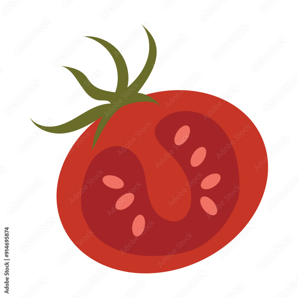 Tomato Vegetable icon Healthy food Vector Tomato Vegetable icon Healthy food Vector