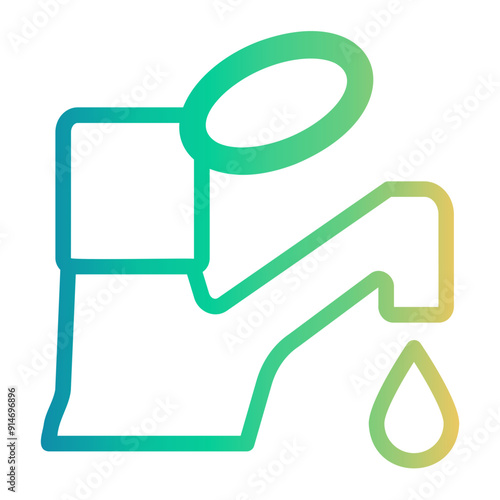 watertap Line Gradient Icon