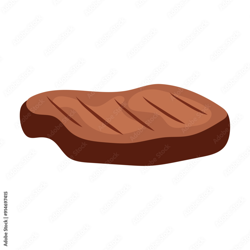 Meat steak icon Food Vector Meat steak icon Food Vector