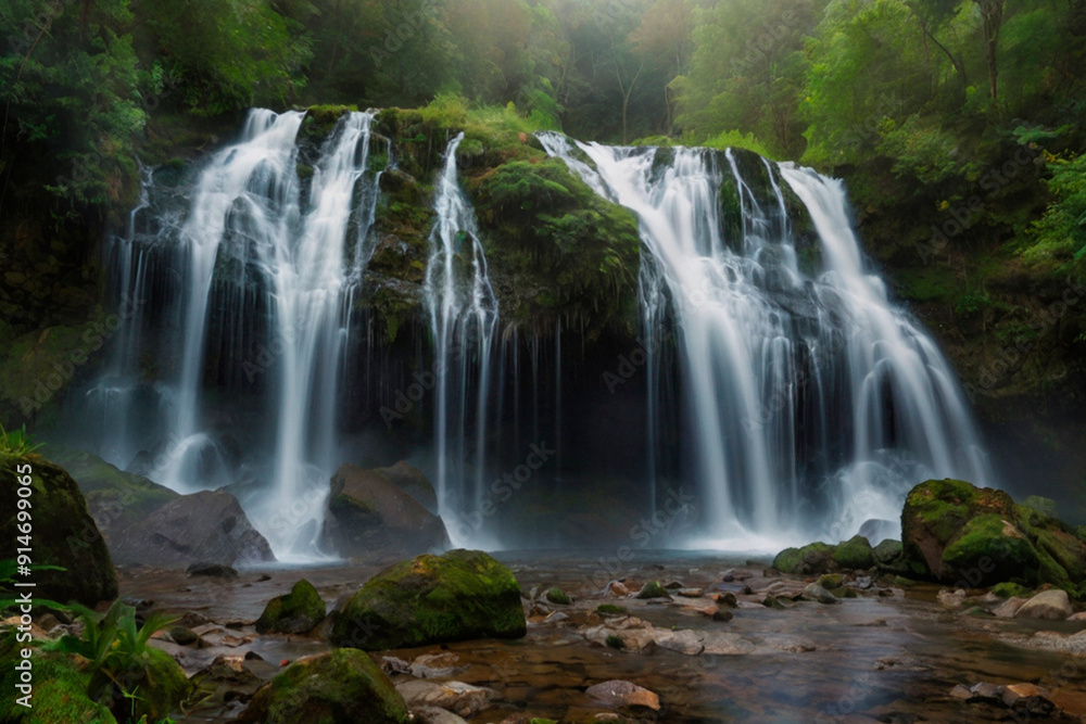 Obraz premium Saltos del Encanto