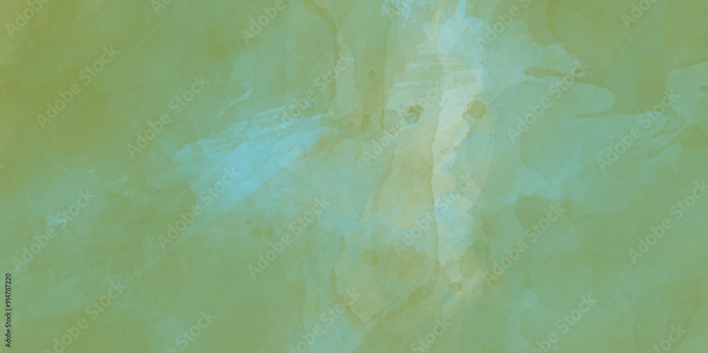 Obraz premium Modern style watercolor abstract background with grungy texture colorful digital paint background, abstract fluid art painting with fantasy smooth light blue and red shades watercolor paper textured.