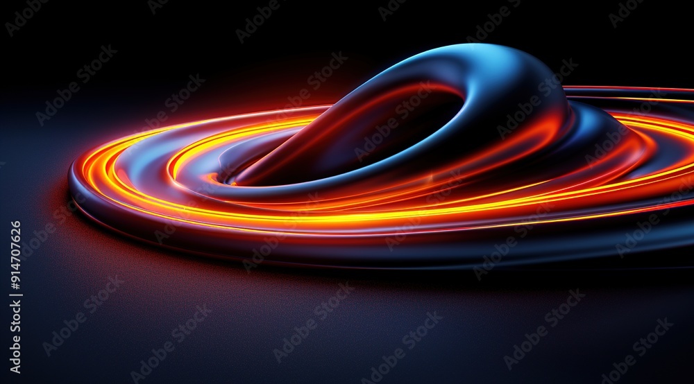 abstract background with glowing circles abstract background with glowing circles