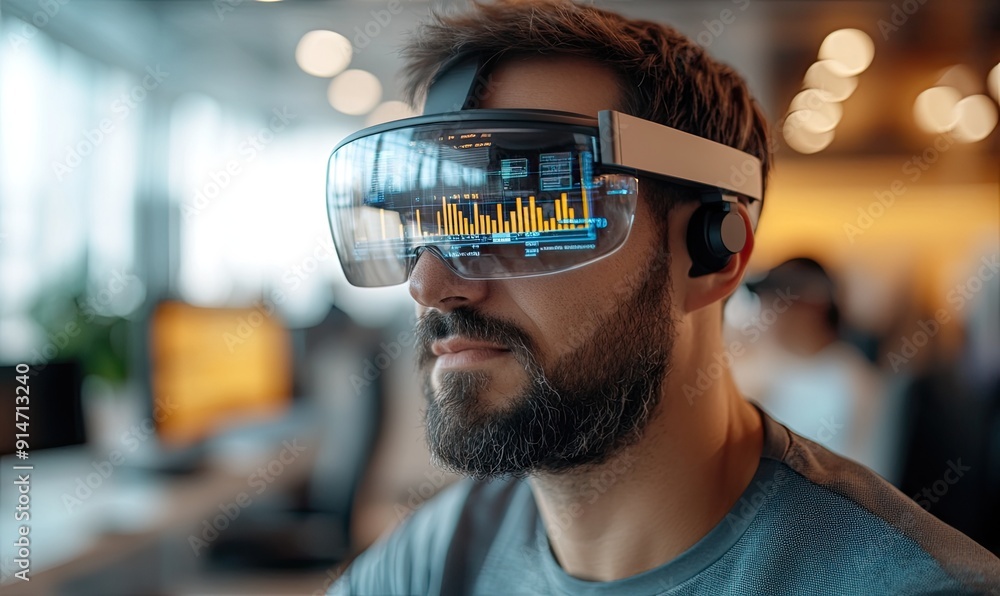 Office Space with Augmented Reality: Employees Using Transparent Displays and AR Glasses Office Space with Augmented Reality: Employees Using Transparent Displays and AR Glasses