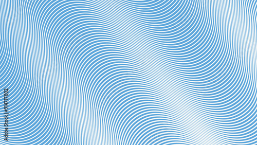 Light Blue wavy seamless pattern vector image for backdrop or presentation