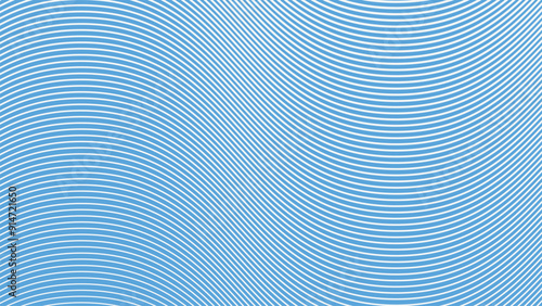 Light Blue wavy seamless pattern vector image for backdrop or presentation