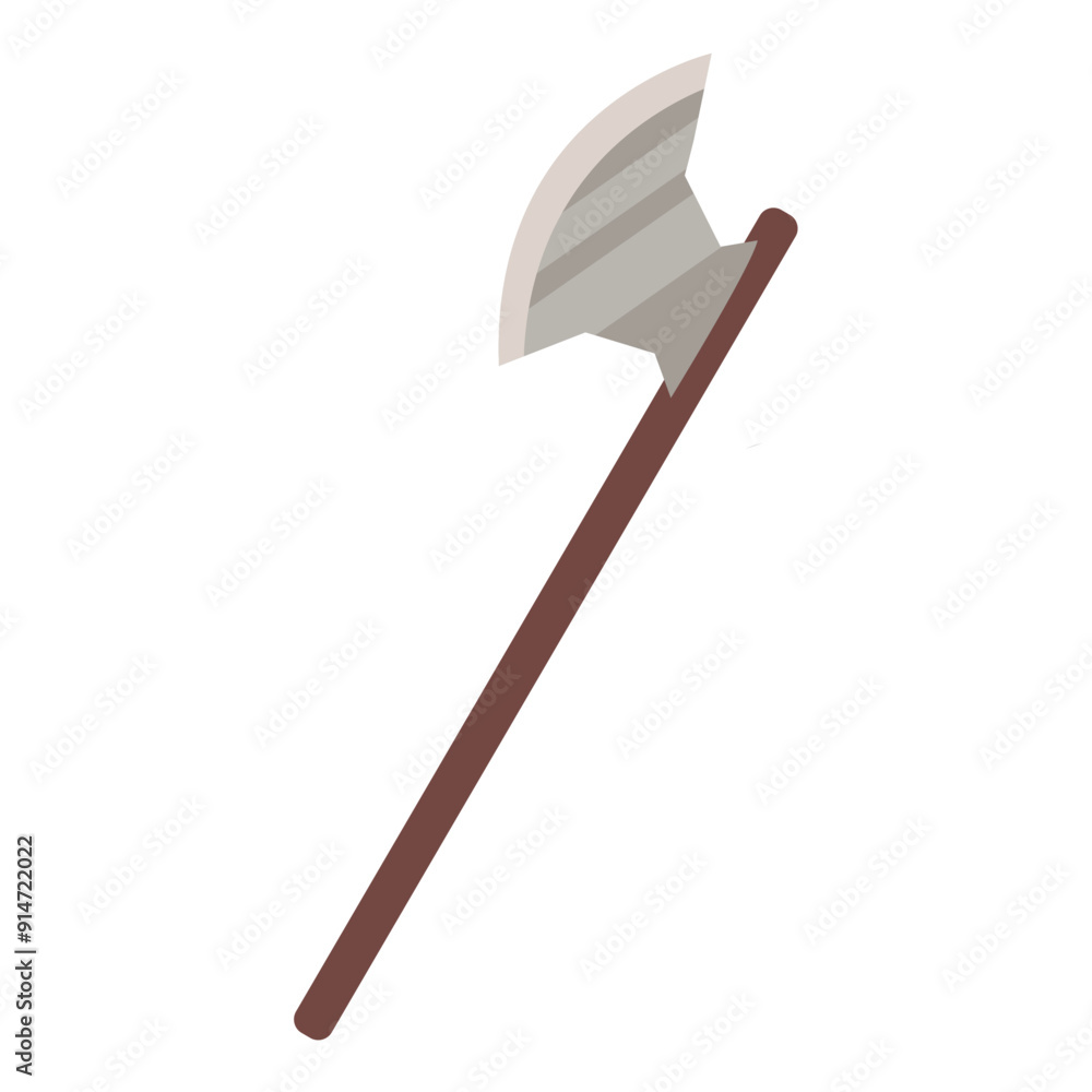 Medieval Viking weapon icon Vector Medieval Viking weapon icon Vector