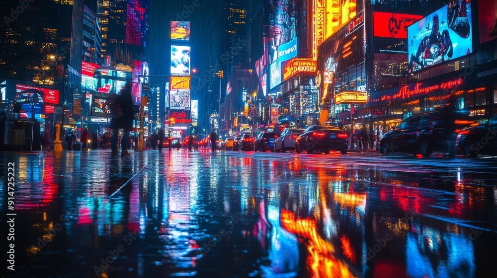 雨上がりの都会 雨上がりの都会