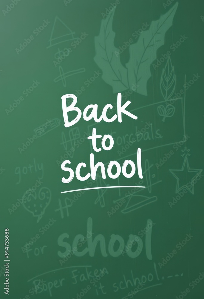Back to School Chalkboard. Back to School Chalkboard.