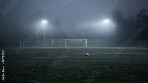 Soccer stadium concept is gloomy.