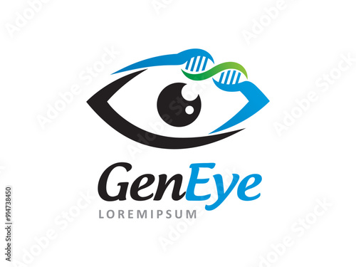 Eye logo symbol or icon template
