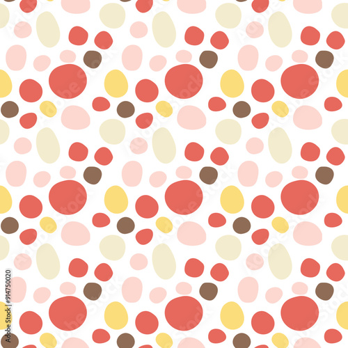 Small dash colorful pattern. Seamless minimal dash pattern, small elements confetti.