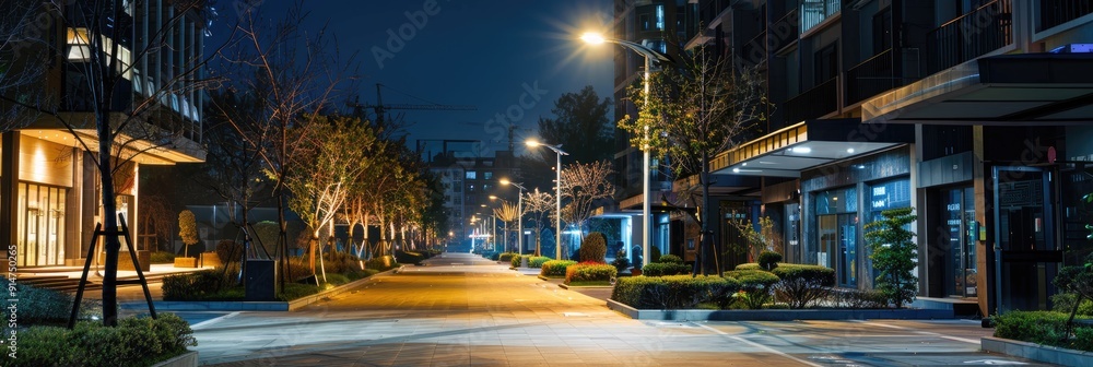 LED Solar Lighting Controlled System