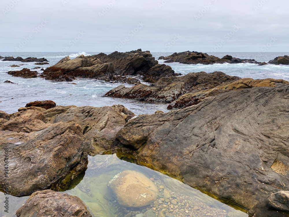 California Coastline at the Pacific Ocean California Coastline at the Pacific Ocean