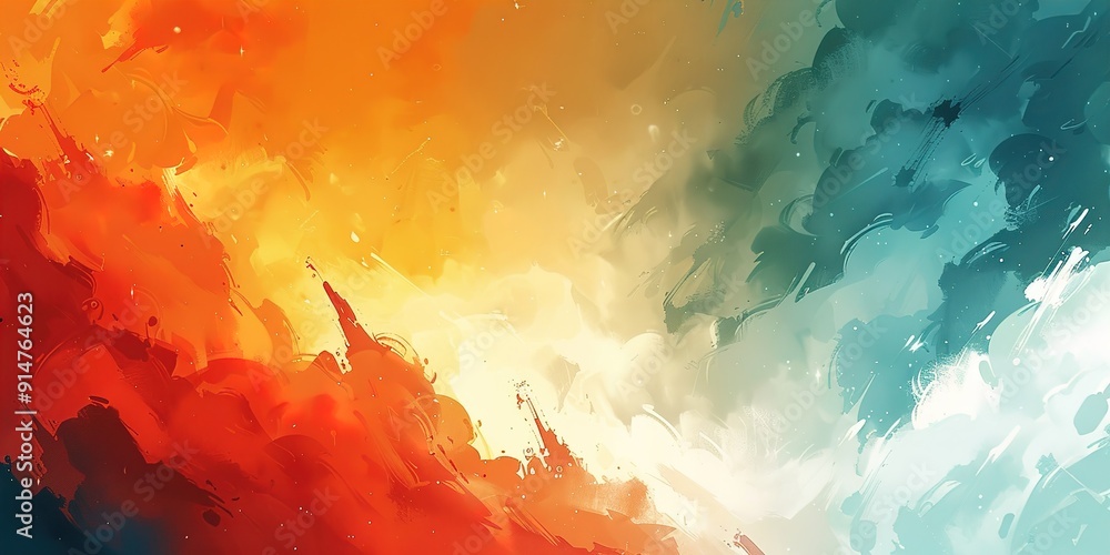 Obraz premium abstract watercolor background