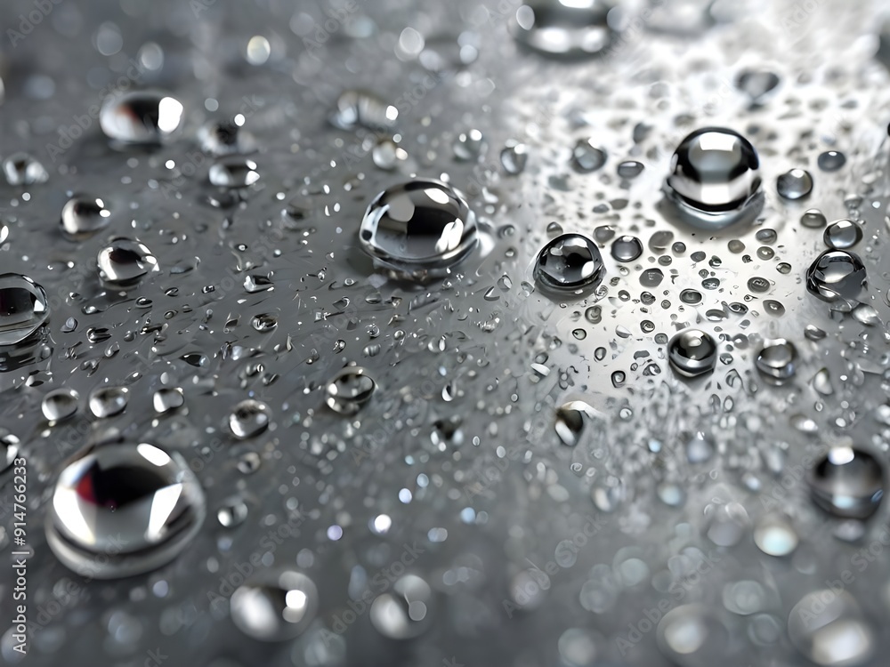 Water droplets and condensation on top of the plastic, ultra realistic hd reflective textures, white background, chrome iridescent, cross section, hyper diamond Generative AI Water droplets and condensation on top of the plastic, ultra realistic hd reflective textures, white background, chrome iridescent, cross section, hyper diamond Generative AI