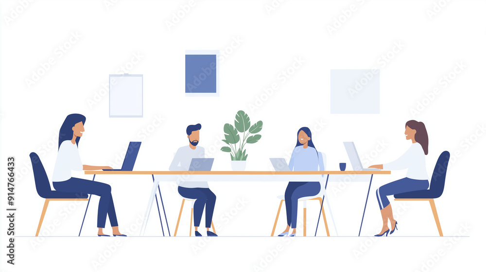business people in office business people in office