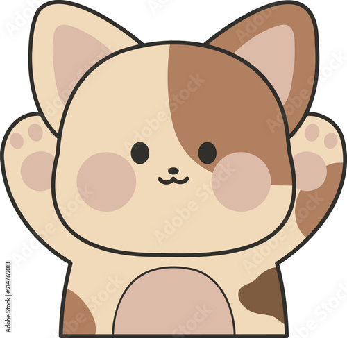 A collection of cute-faced animal friends
