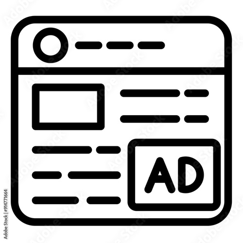 Ad Placement Icon