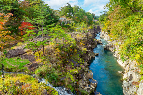 【岩手県一関市】伊達政宗が愛した奇岩が連なる絶景・厳美渓