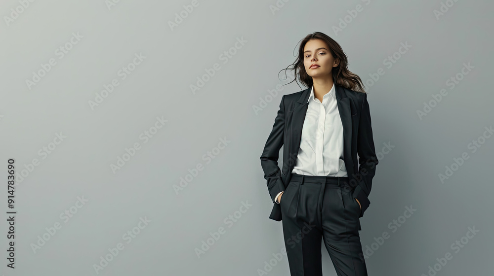 Corporate Professional in a Tailored Business Suit Corporate Professional in a Tailored Business Suit
