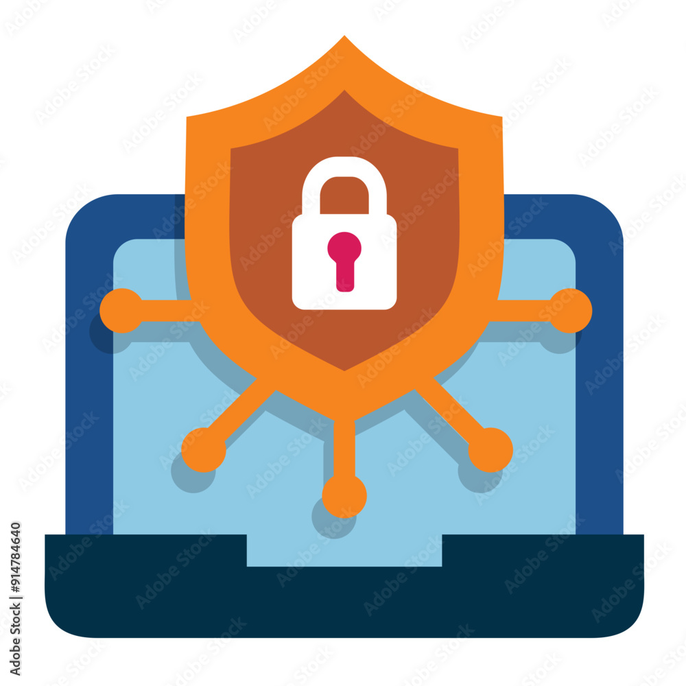 Obraz premium System Hardening Icon