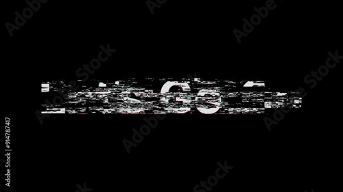 let's go animated 3 2 1 counting down lets go text glitch background old tv bad tv 4k looping