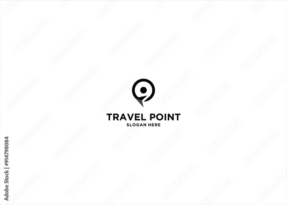 Travel Point Logo Design Template Travel Point Logo Design Template