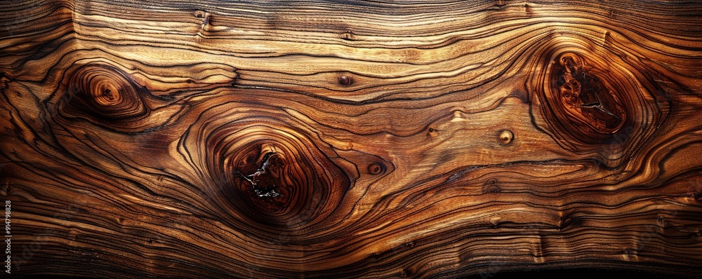 Close-up of intricate wood grain with knots and dark streaks Close-up of intricate wood grain with knots and dark streaks