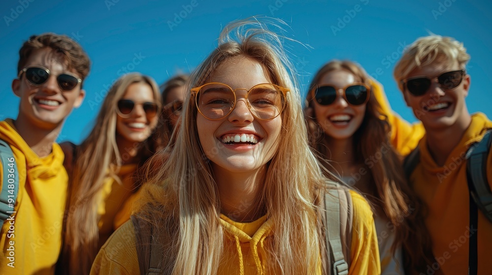 Lucky Men And Women Rejoicing Achievement Goals Together Lucky Men And Women Rejoicing Achievement Goals Together
