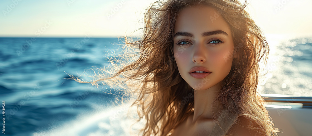 Generative AI, Goddess on the Sea Generative AI, Goddess on the Sea