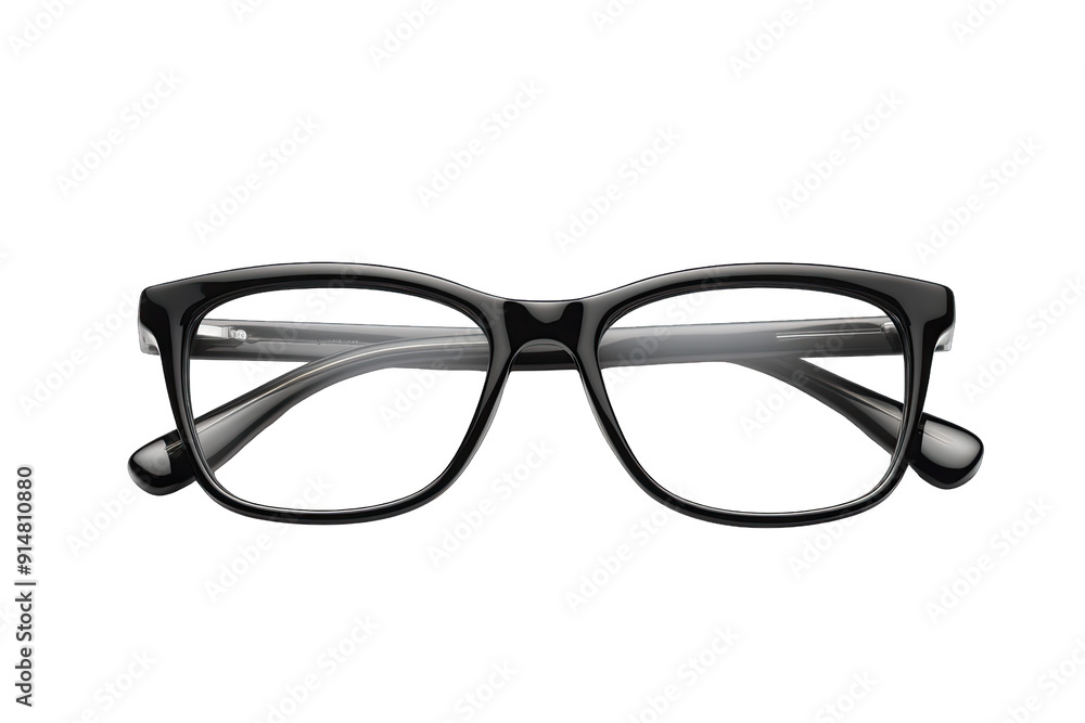 Black Glasses isolated on a white background Black Glasses isolated on a white background