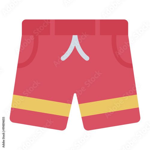 Icon of swim shorts for swimming or beachwear in aquatic settings.