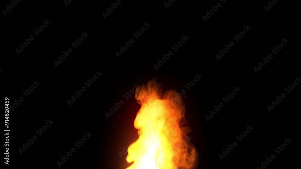 Fire effect stock background video Fire effect stock background video