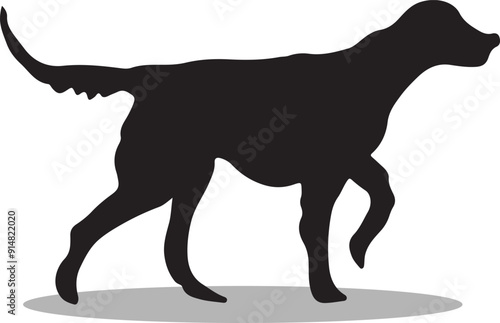 English Setters Silhouette, English Setters Vector Silhouette, English Setters cartoon Silhouette, English Setters illustration, English Setters icon Silhouette, English Setters Silhouette illustratio
