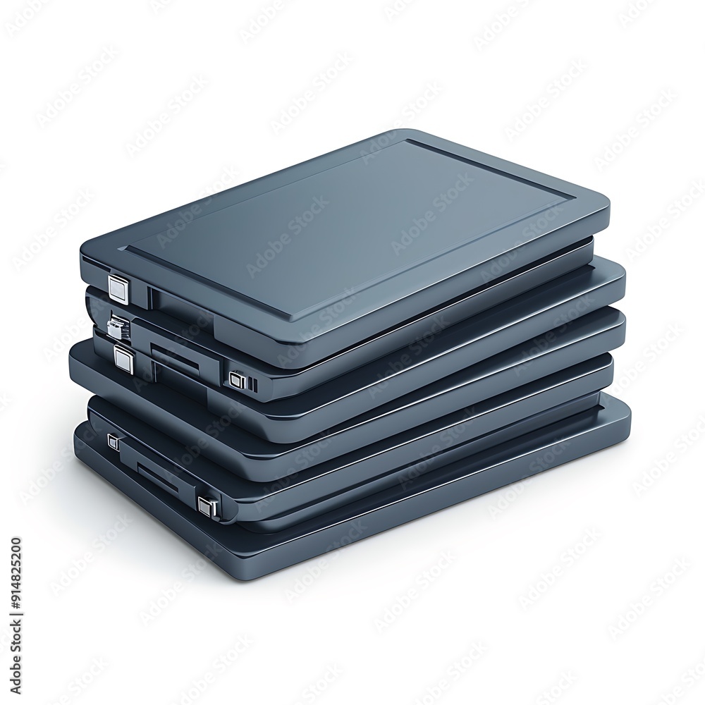 External Drive Bays isolated on white background. External Drive Bays isolated on white background.
