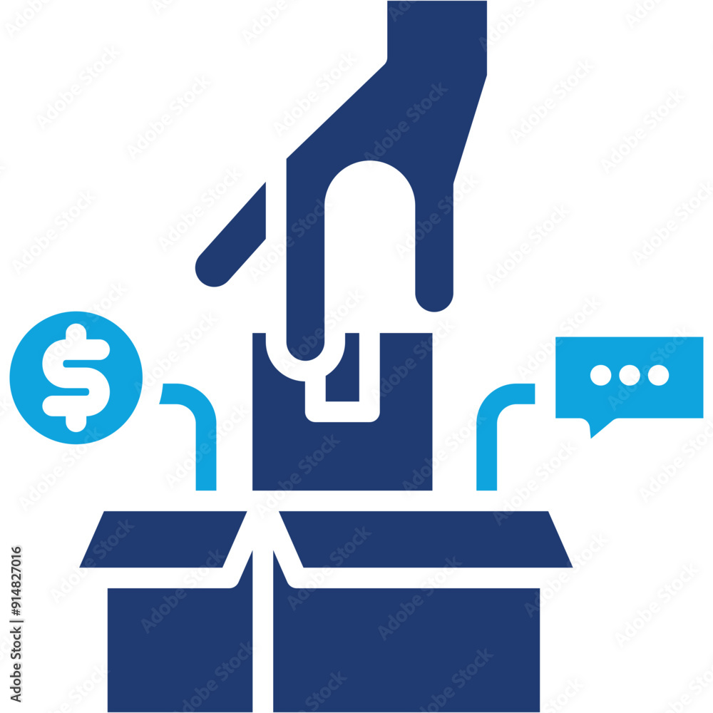 Fototapeta premium Product Selection Icon