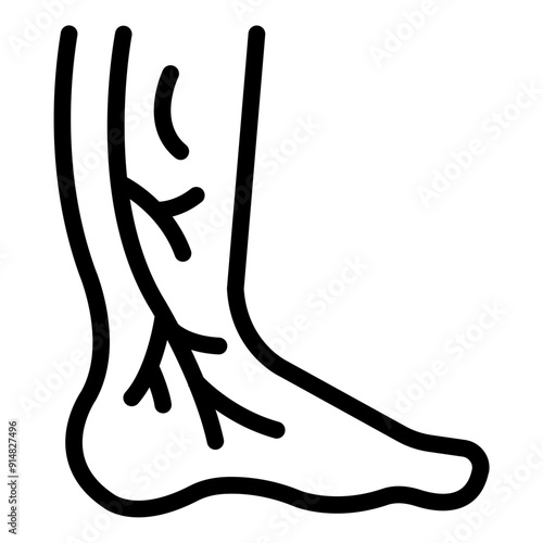 Veins icon representing blood vessels.