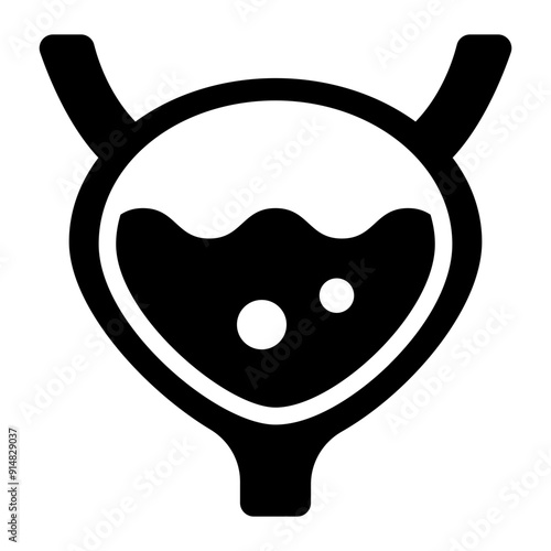 Bladder icon representing urinary organ.