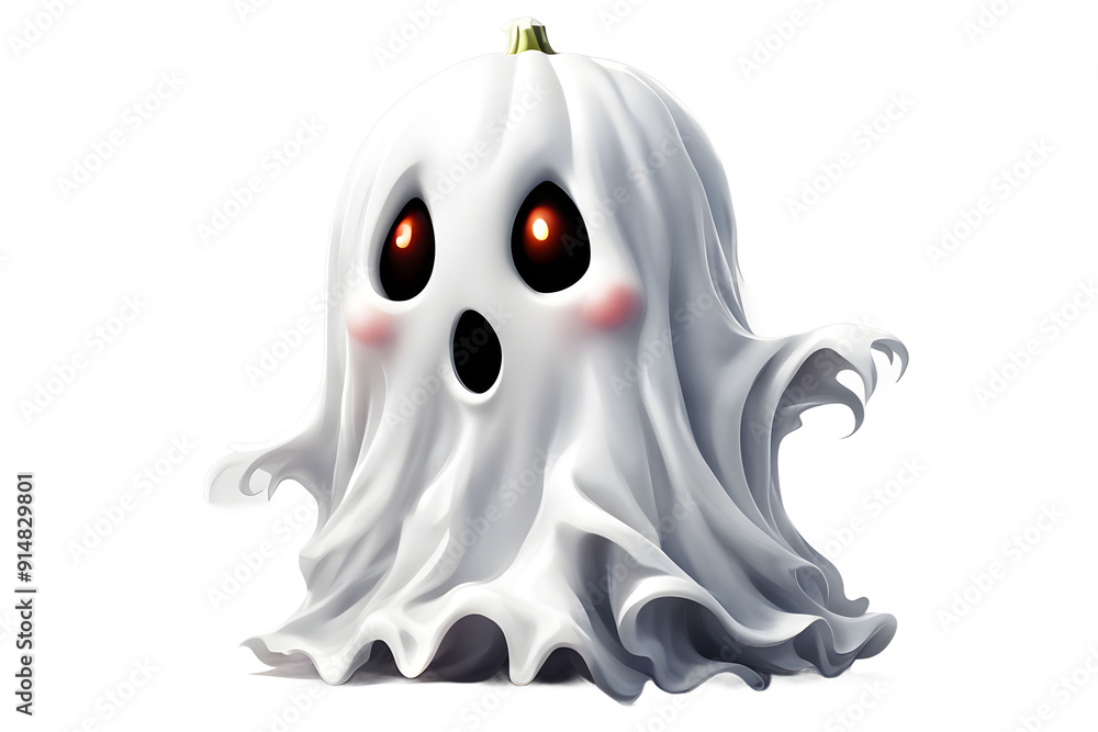 halloween ghost isolated on white halloween ghost isolated on white