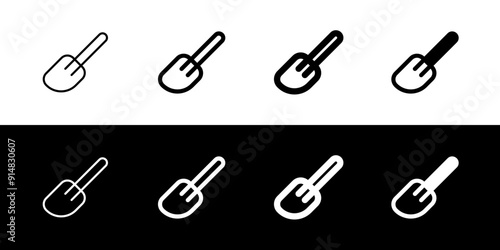 Editable spatula, turner, spreader vector icon. Bakery, cooking, appliances, kitchenware, food. Part of a big icon set family. Perfect for web and app interfaces, presentations, infographics, etc