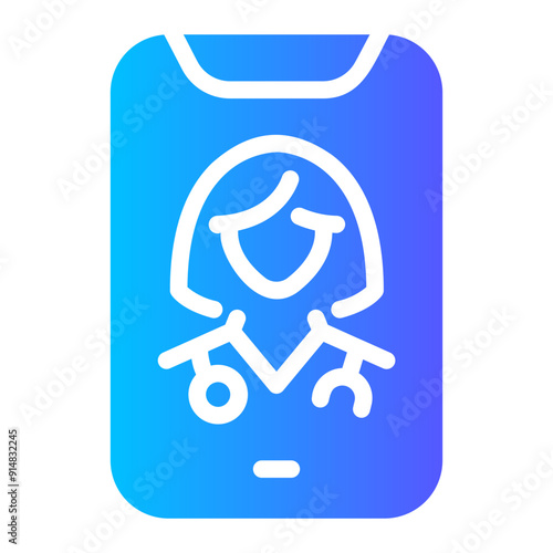 telemedicine Gradient icon